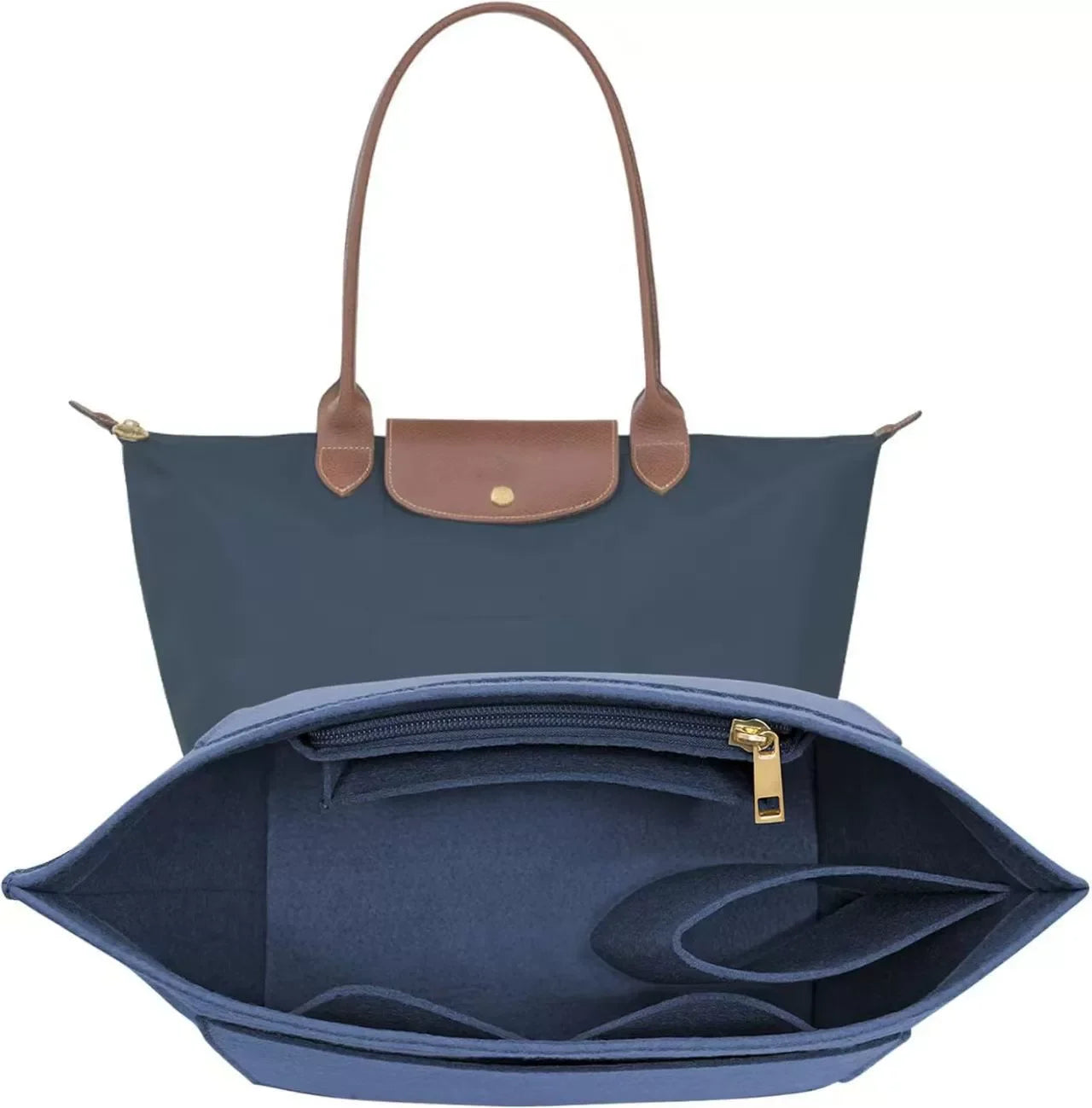 Shopodessy™ Tote – Universal Felt Bag Organiser Insert