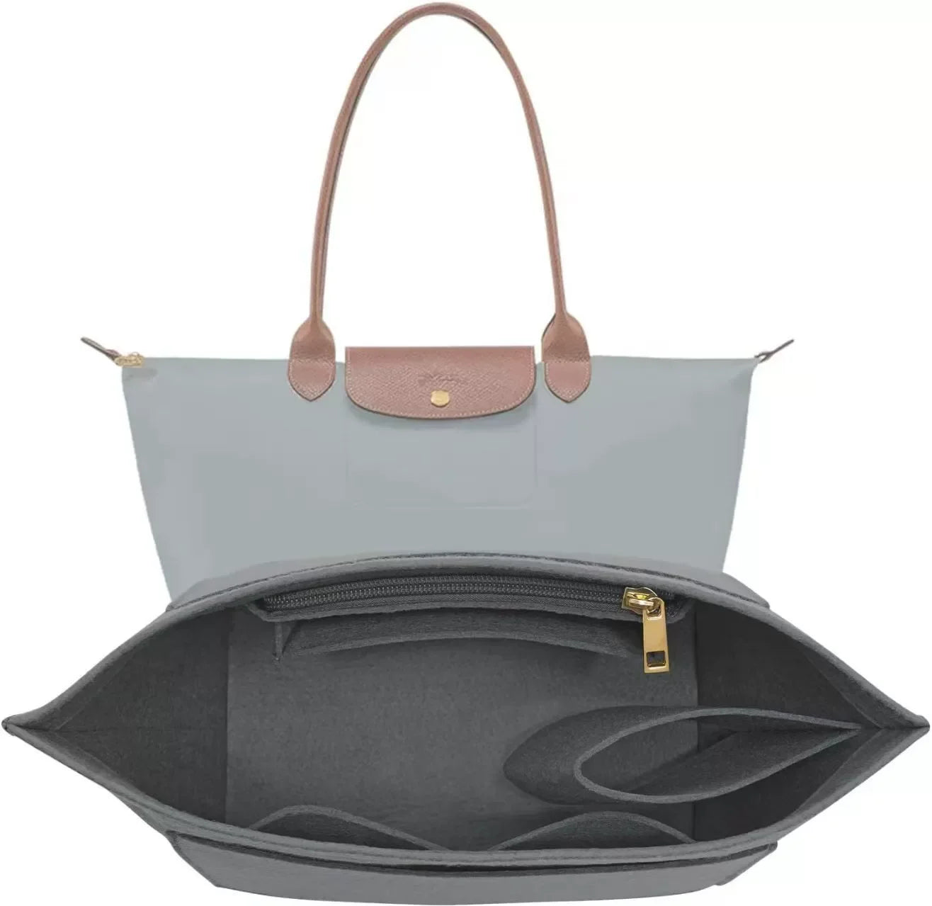 Shopodessy™ Tote – Universal Felt Bag Organiser Insert